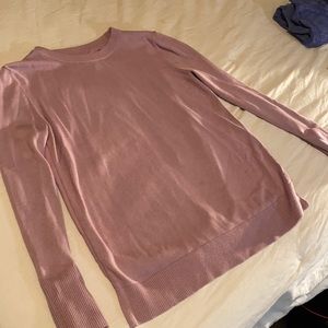 Lululemon Open Back Sweater